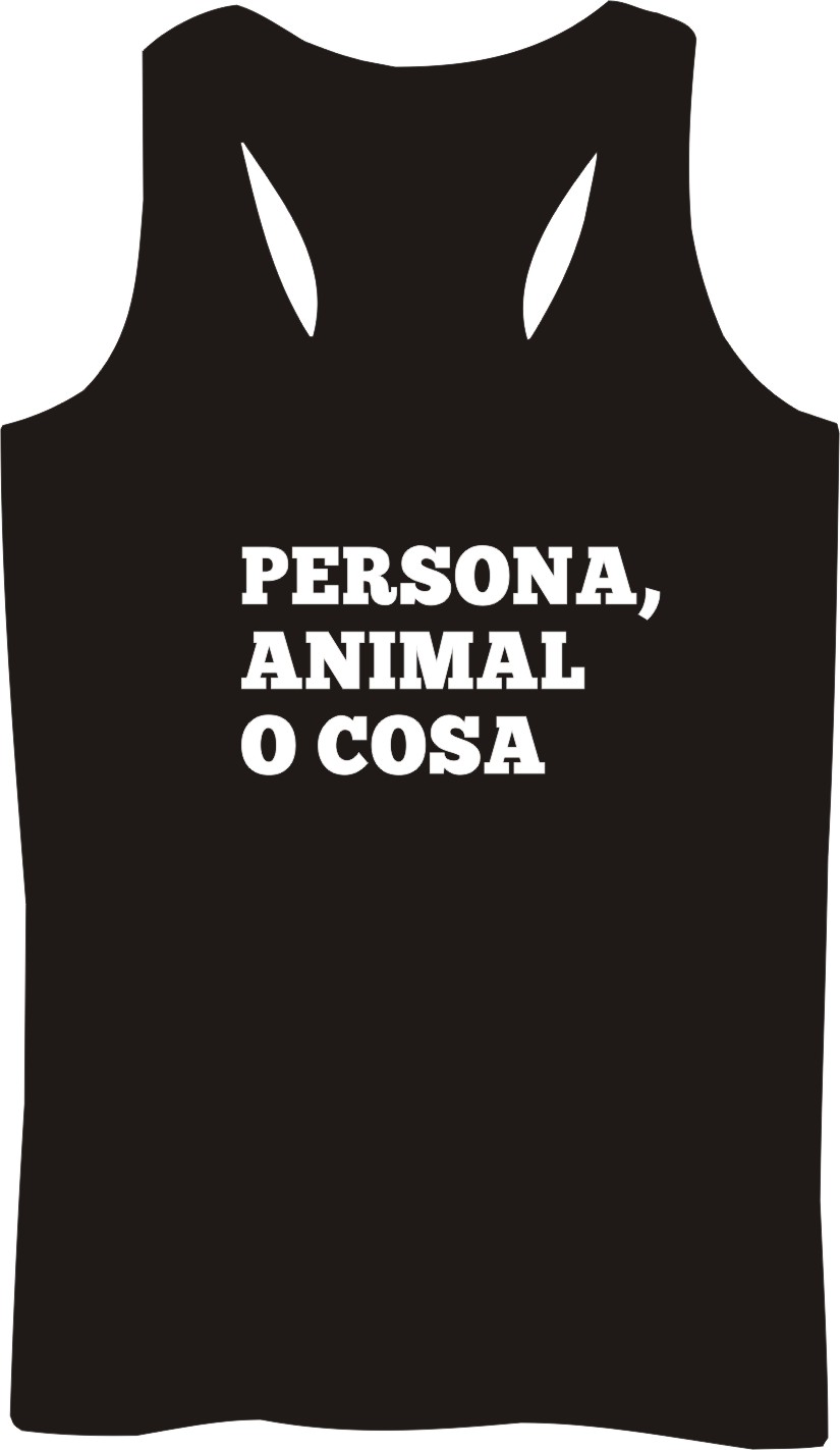 CAMISETA PERSONA, ANIMAL O COSA HOMBRE Y MUJER - Imagen 3